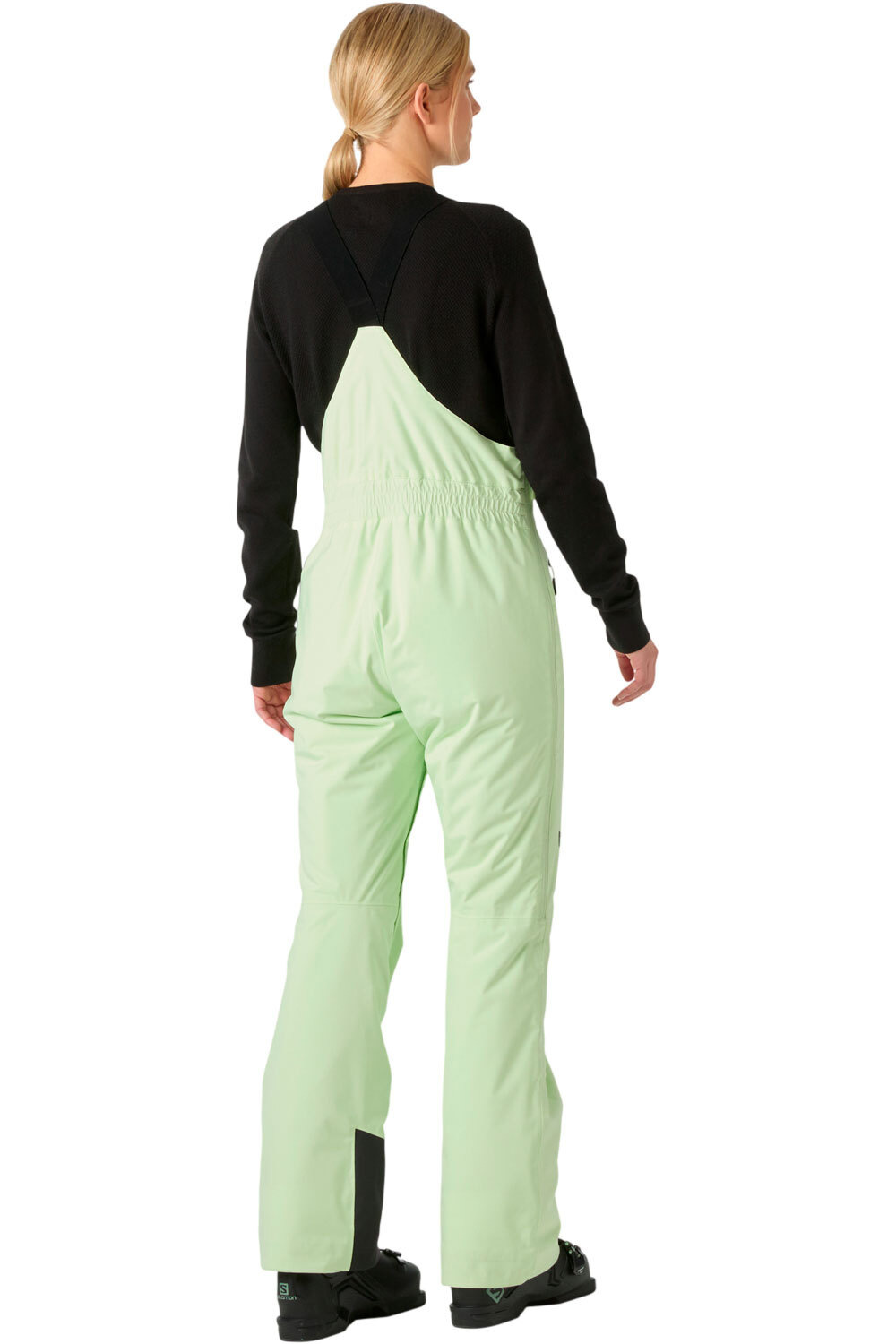Helly Hansen pantalones esquí mujer W LEGENDARY INSULATED BIB PANT vista trasera