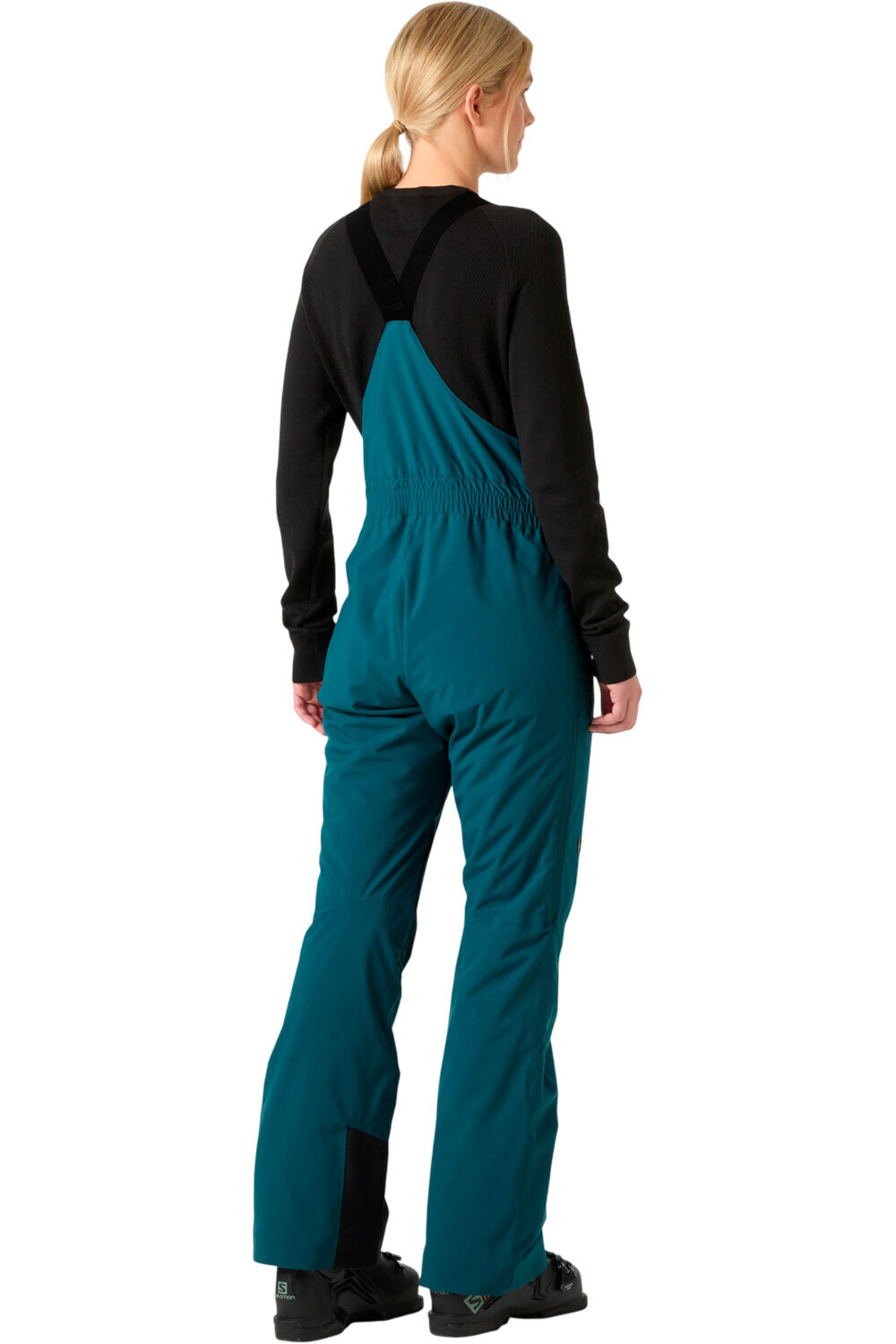 Helly Hansen pantalones esquí mujer W LEGENDARY INSULATED BIB PANT vista trasera