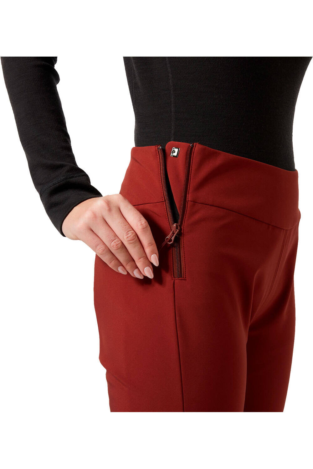 Helly Hansen pantalones esquí mujer W NORA SOFTSHELL PANT vista detalle