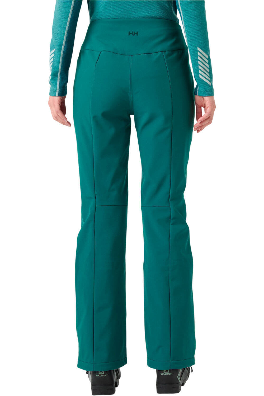Helly Hansen pantalones esquí mujer W NORA SOFTSHELL PANT vista trasera