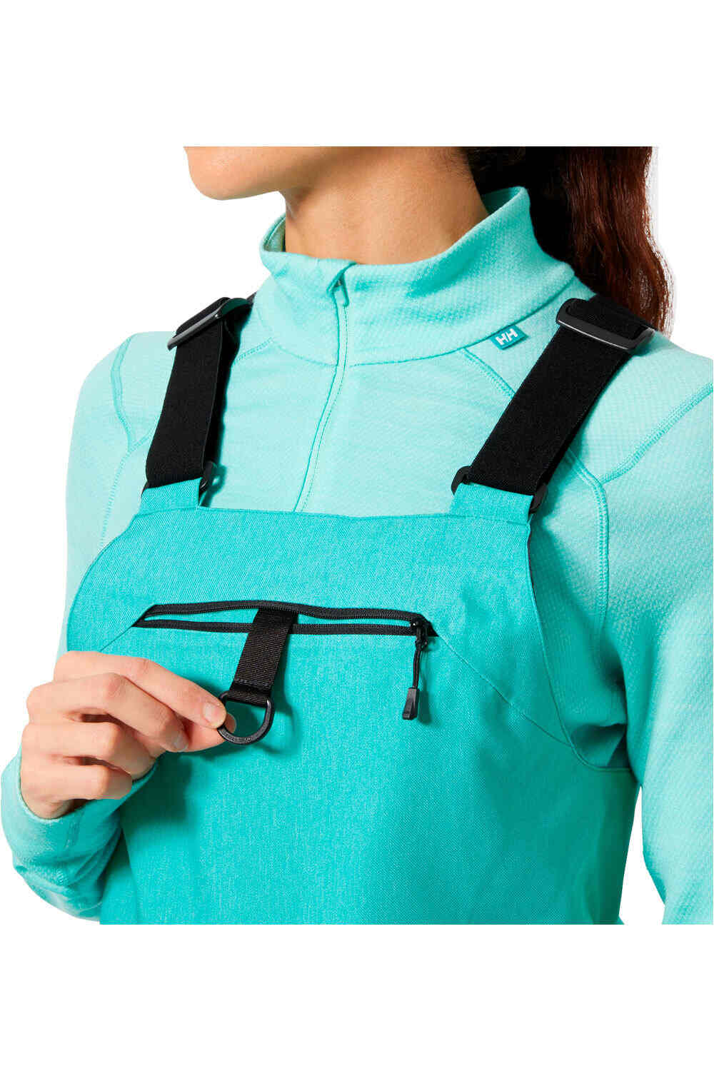 Helly Hansen pantalones esquí mujer W POWDERQUEEN BIB 2.0 PANT vista detalle