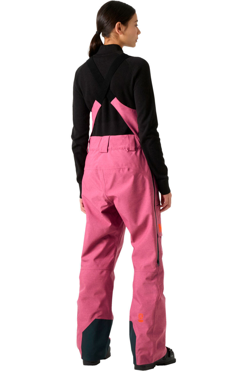 Helly Hansen pantalones esquí mujer W POWDERQUEEN BIB 2.0 PANT vista trasera