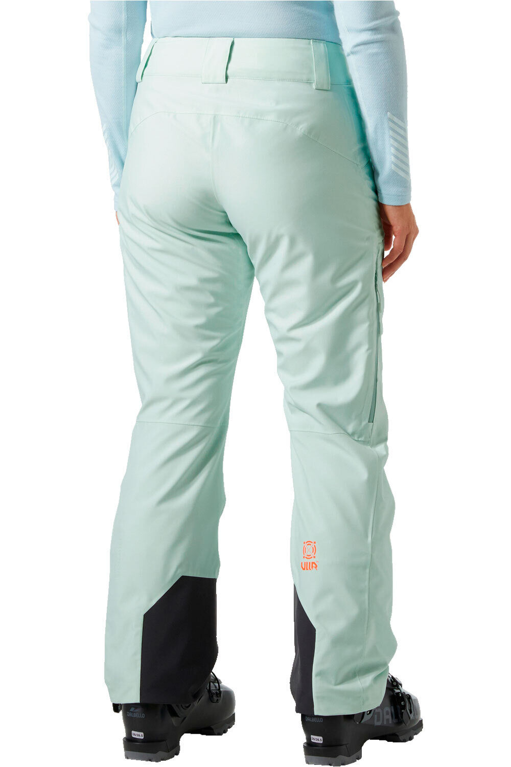 Helly Hansen pantalones esquí mujer W POWDERQUEEN PANT vista trasera