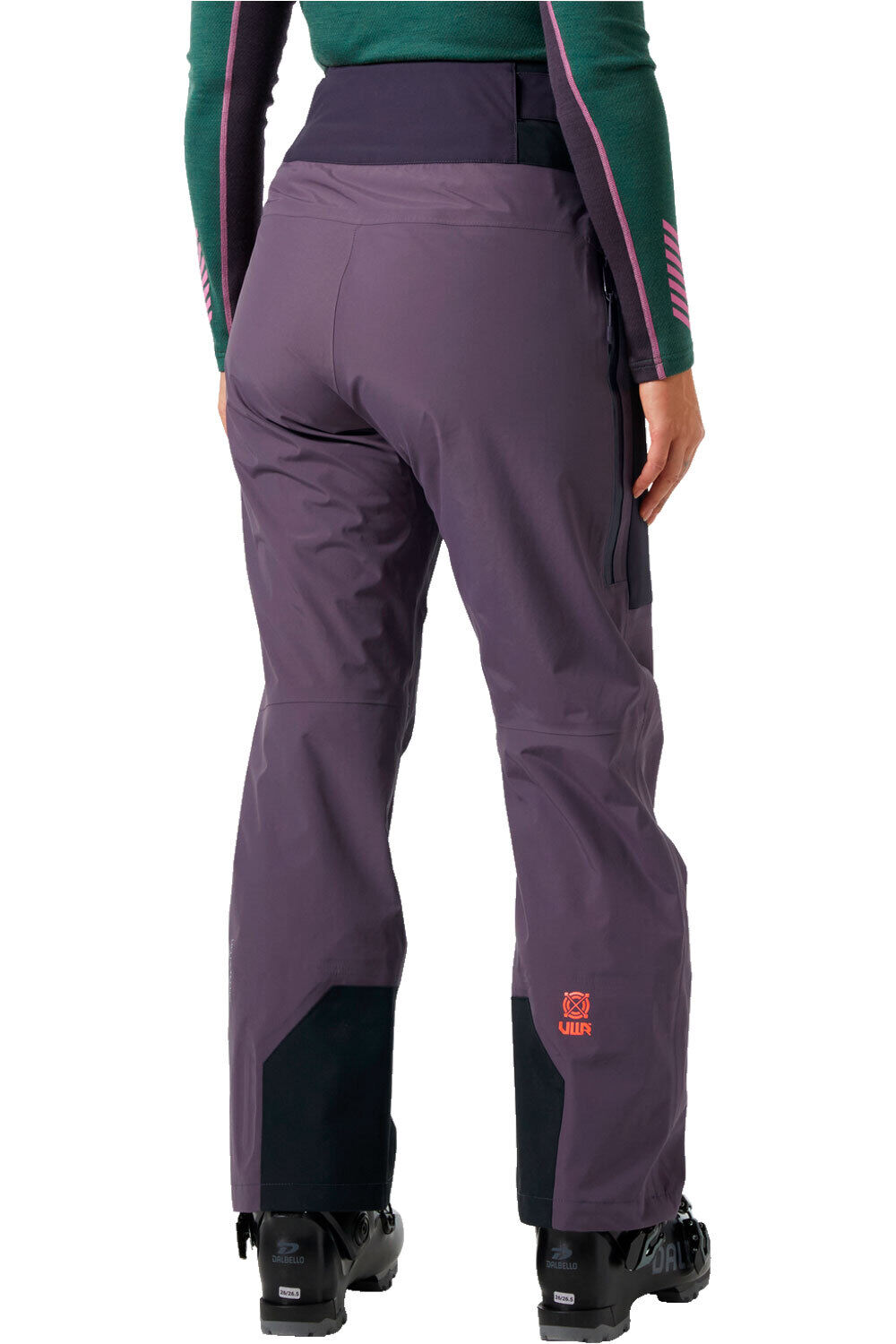 Helly Hansen pantalones esquí mujer W SOGN SHELL PANT vista trasera