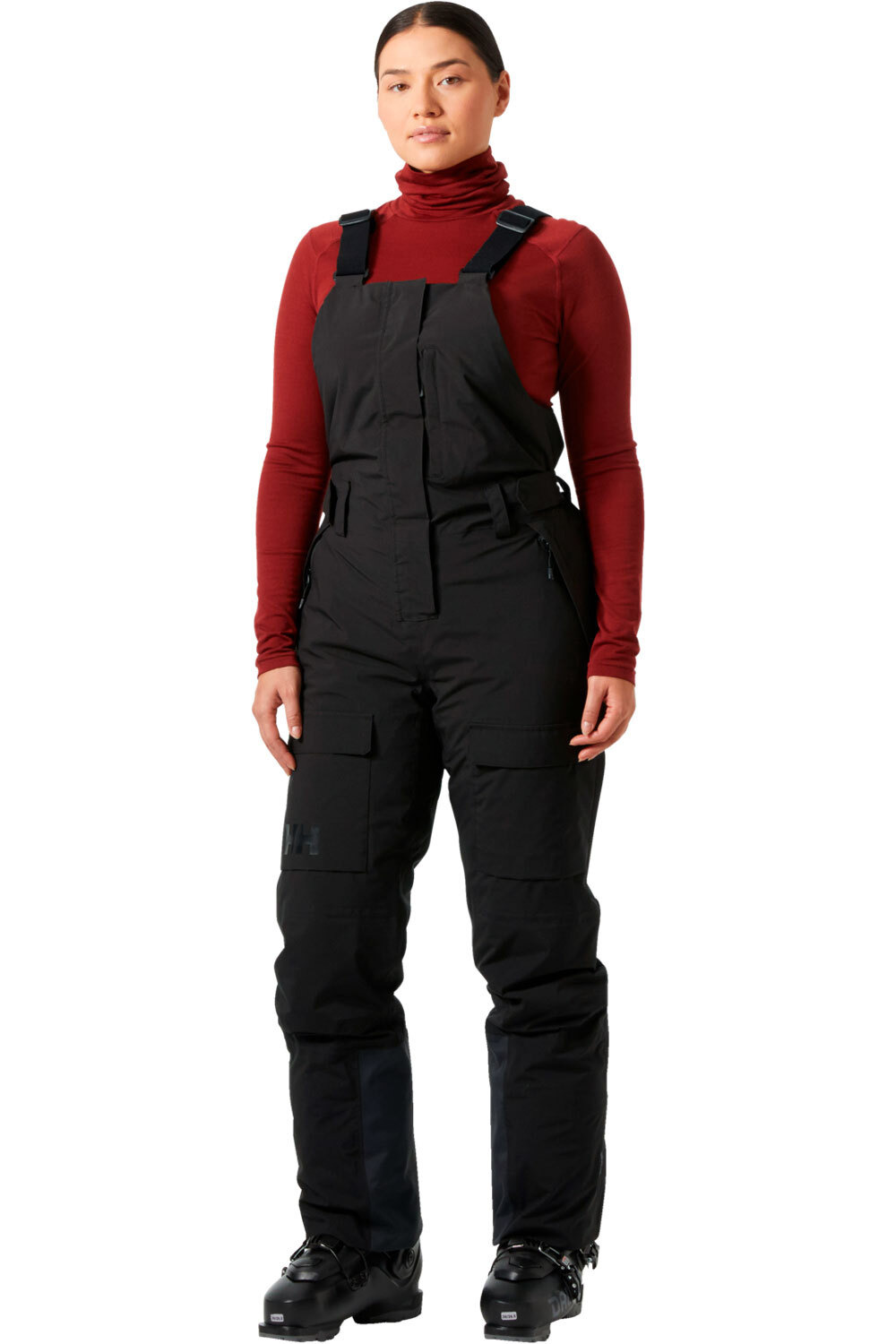 Helly Hansen pantalones esquí mujer W SWITCH CARGO BIB PANT vista frontal