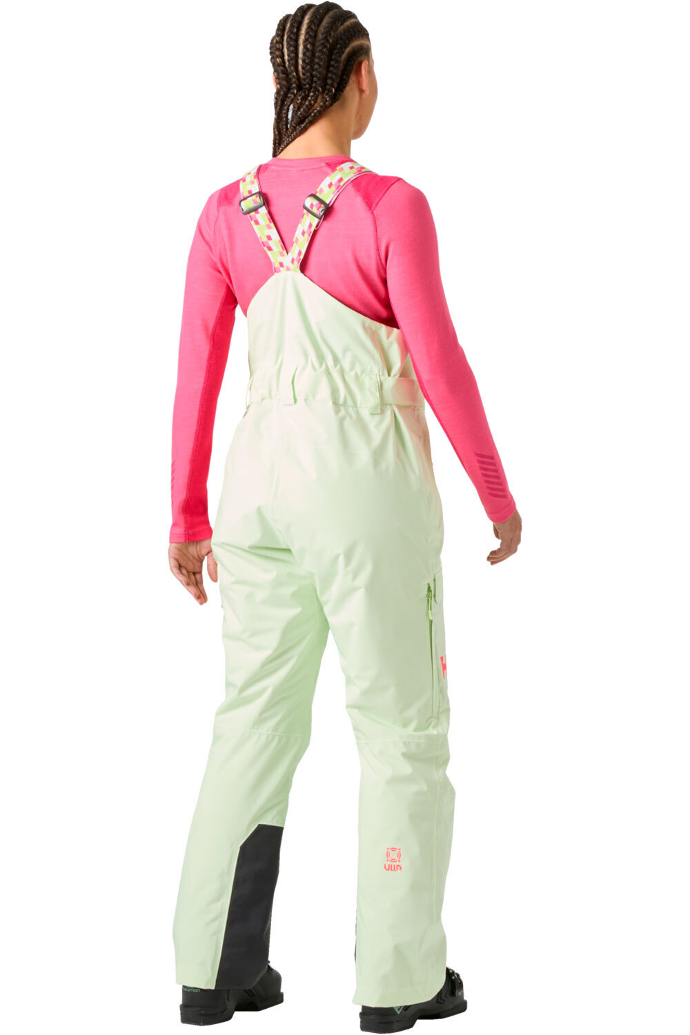 Helly Hansen pantalones esquí mujer W SWITCH CARGO BIB PANT vista trasera