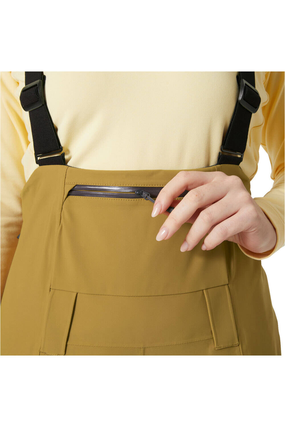 Helly Hansen pantalones esquí mujer W VERGLAS BC BIB PANT vista detalle