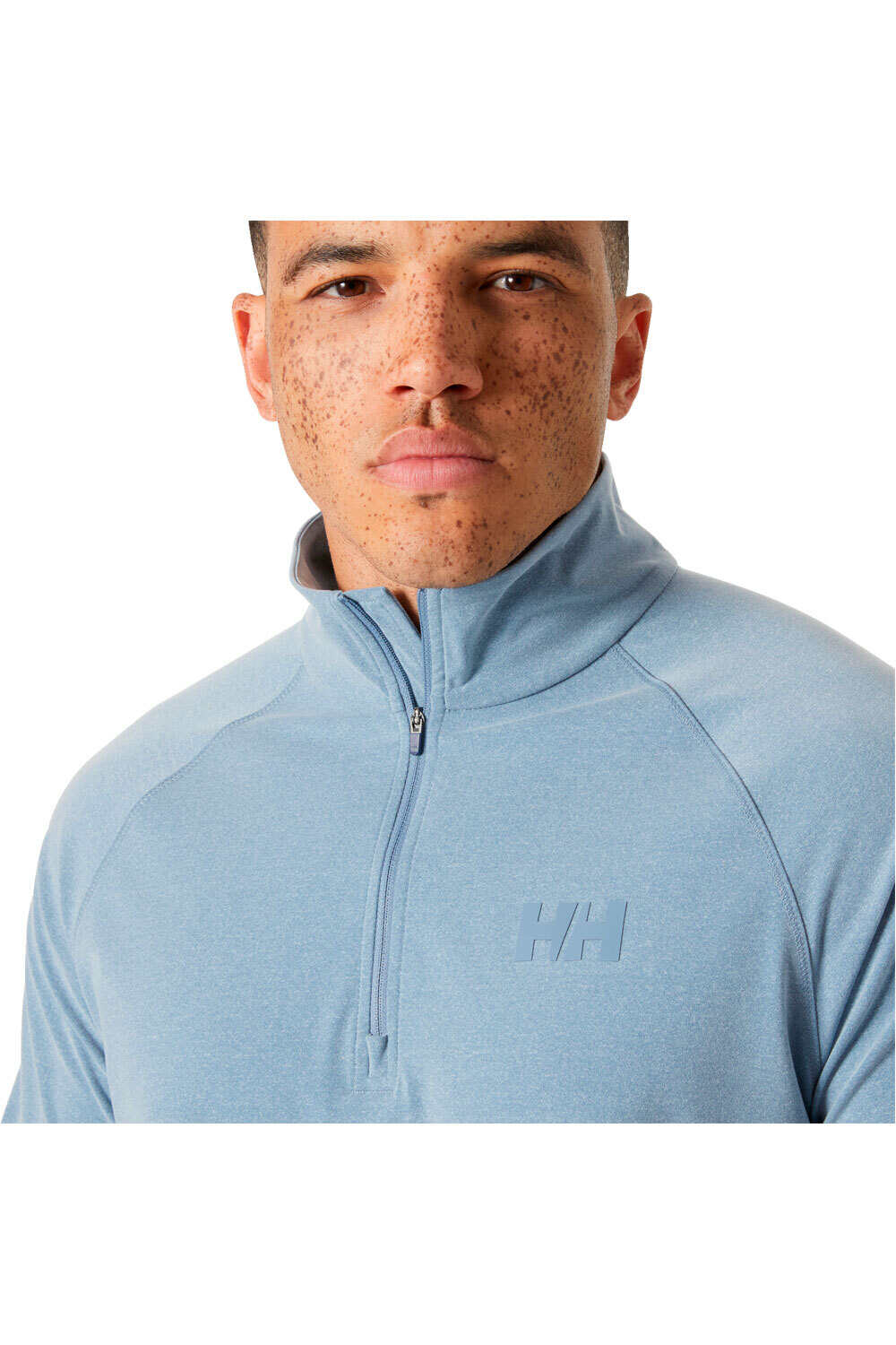 Helly Hansen polar hombre TYRI KNIT 1/2 ZIP vista detalle