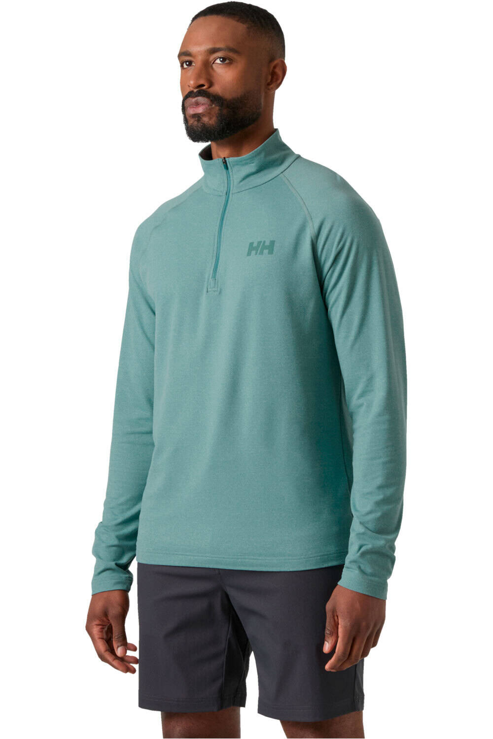 Helly Hansen polar hombre TYRI KNIT 1/2 ZIP vista frontal