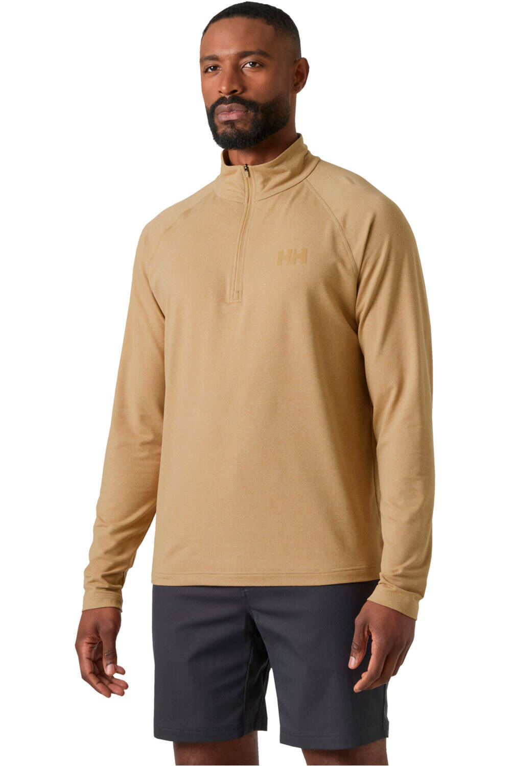 Helly Hansen polar hombre TYRI KNIT 1/2 ZIP vista frontal