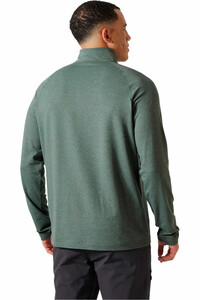 Helly Hansen polar hombre TYRI KNIT 1/2 ZIP vista trasera