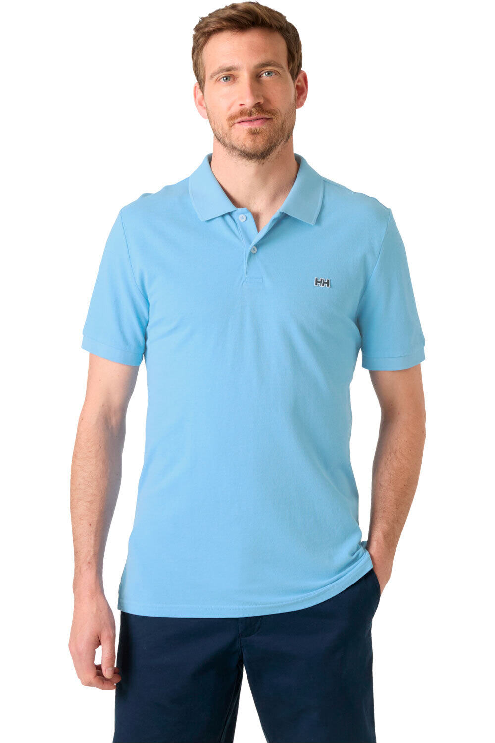 Helly Hansen polo manga corta hombre ELBA FITTED POLO vista frontal