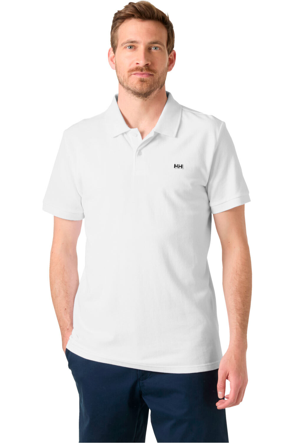 Helly Hansen polo manga corta hombre HUDSON POLO vista frontal