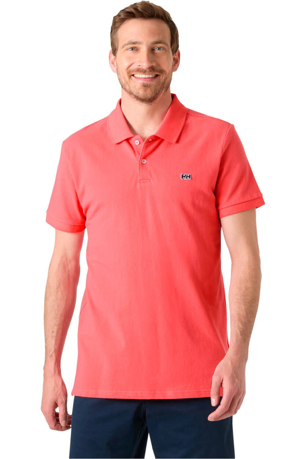 Helly Hansen polo manga corta hombre HUDSON POLO vista frontal