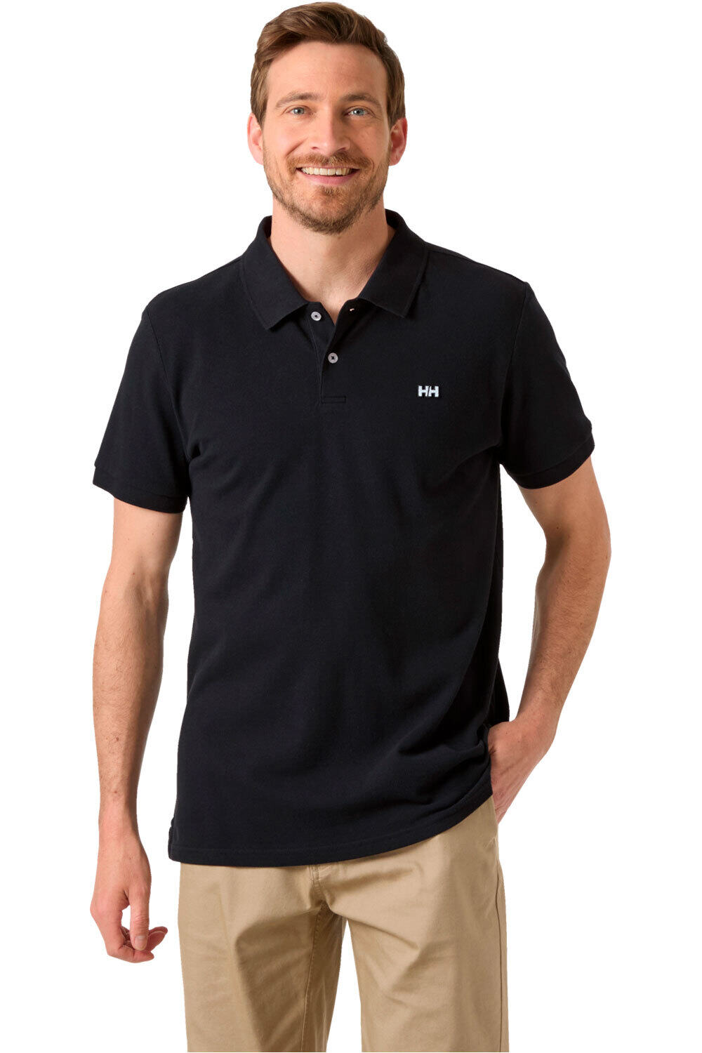 Helly Hansen polo manga corta hombre HUDSON POLO vista frontal
