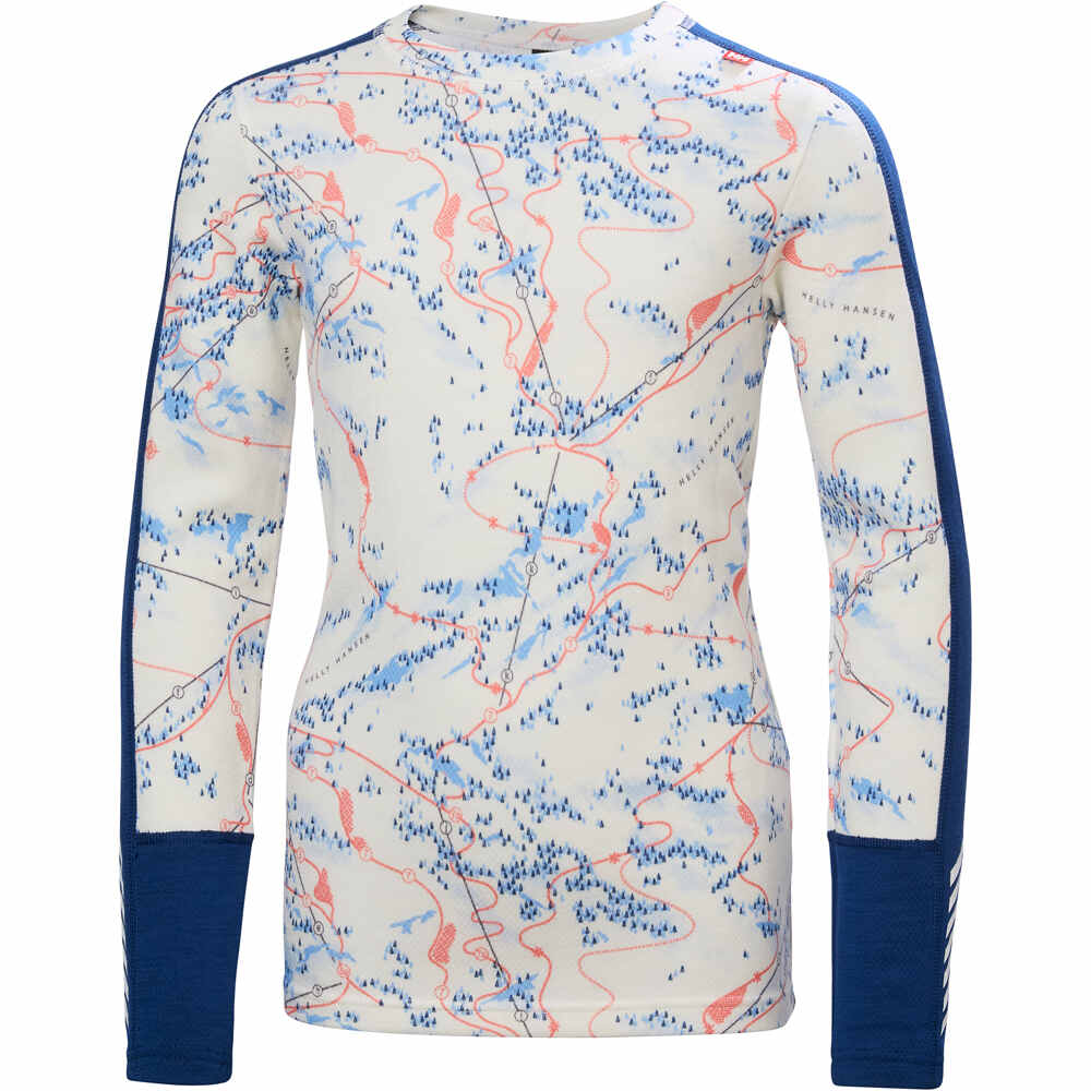 Helly Hansen ropa térmica niño JR GRAPHIC LIFA MERINO SET 05