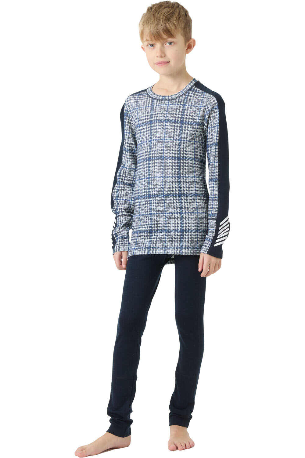 Helly Hansen ropa térmica niño JR GRAPHIC LIFA MERINO SET vista frontal