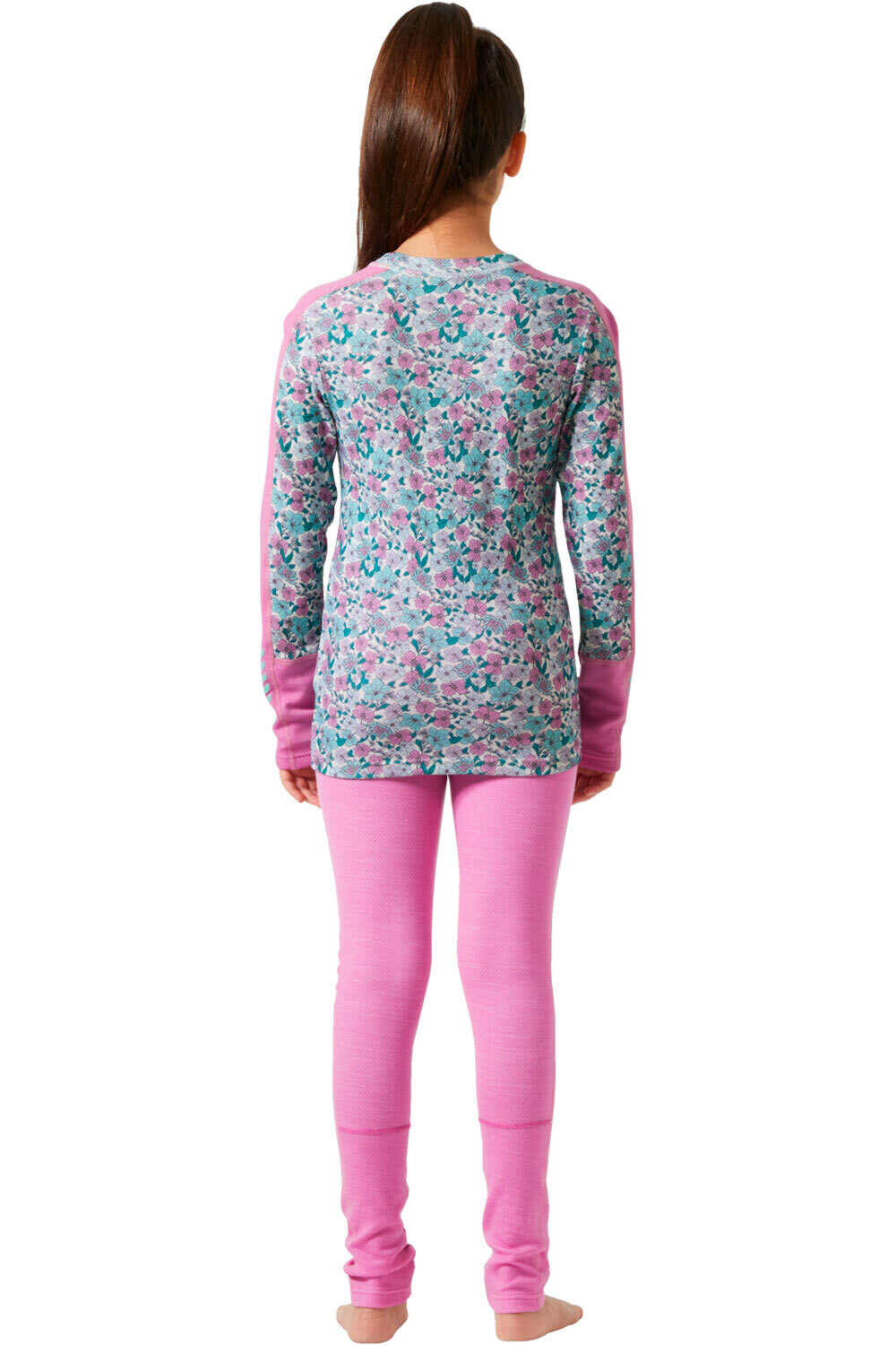 Helly Hansen ropa térmica niño JR GRAPHIC LIFA MERINO SET vista trasera