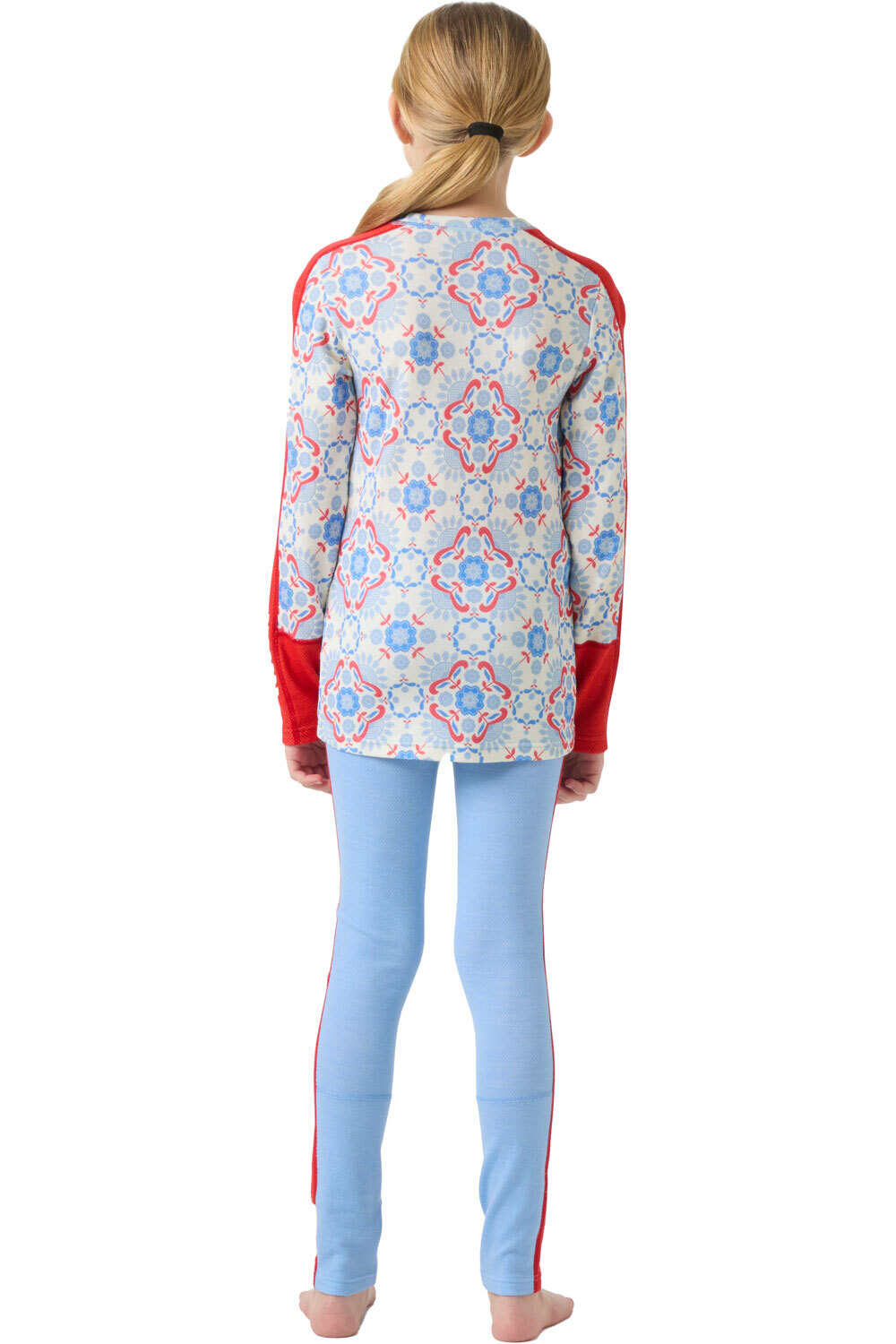 Helly Hansen ropa térmica niño JR GRAPHIC LIFA MERINO SET vista trasera