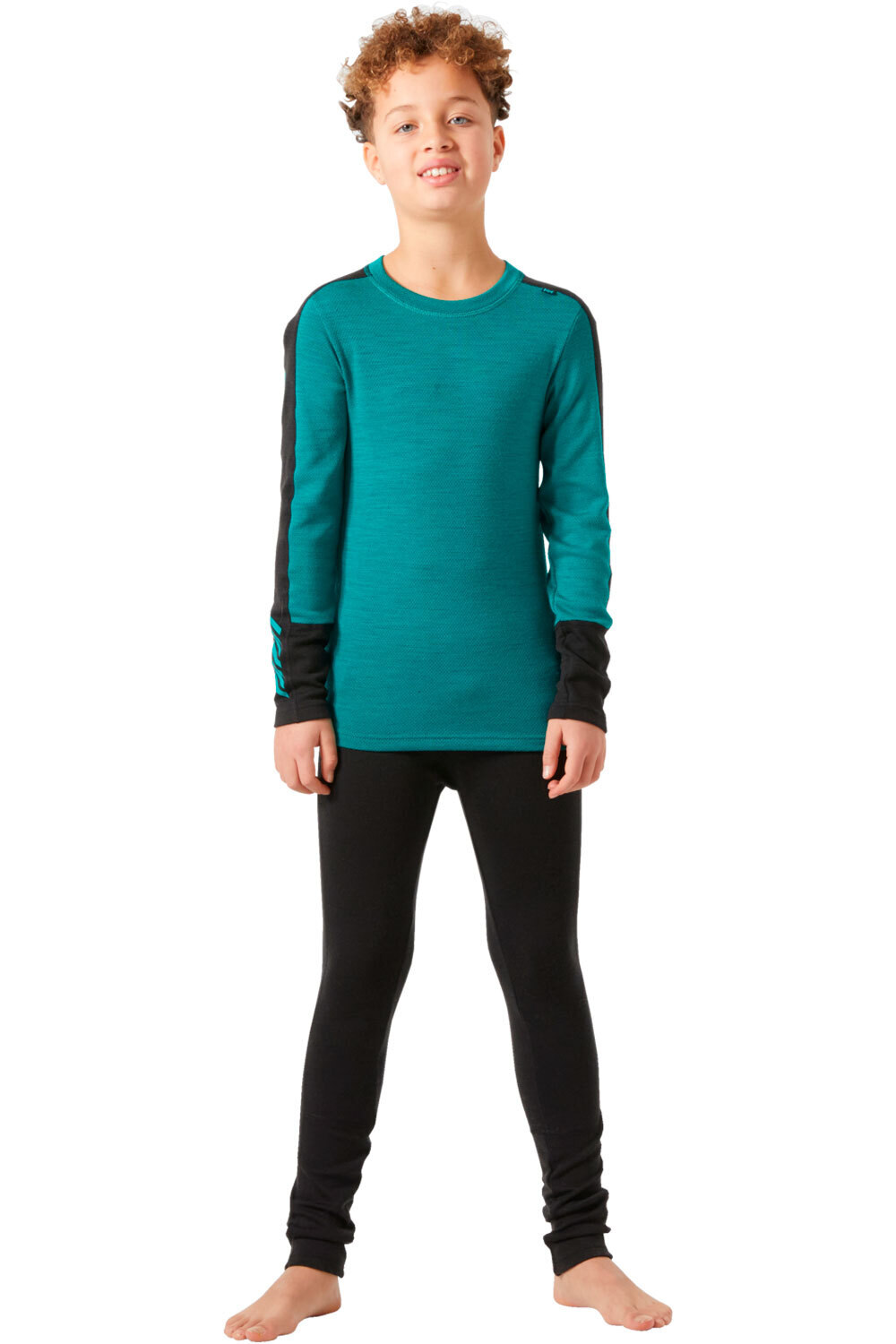Helly Hansen ropa térmica niño JR LIFA MERINO MIDWEIGHT SET vista frontal