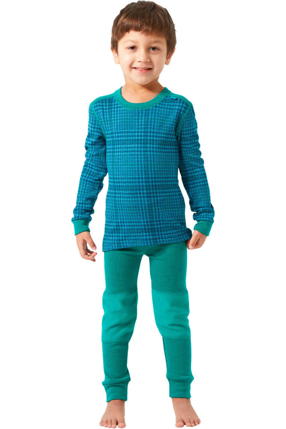 Helly Hansen ropa térmica niño K GRAPHIC LIFA MERINO SET vista frontal