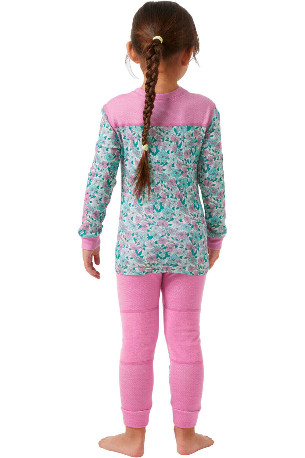 Helly Hansen ropa térmica niño K GRAPHIC LIFA MERINO SET vista trasera