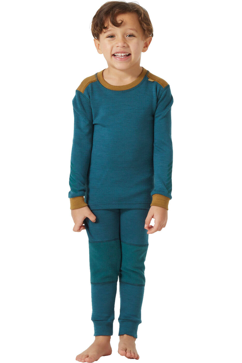 Helly Hansen ropa térmica niño K LIFA MERINO SET vista frontal