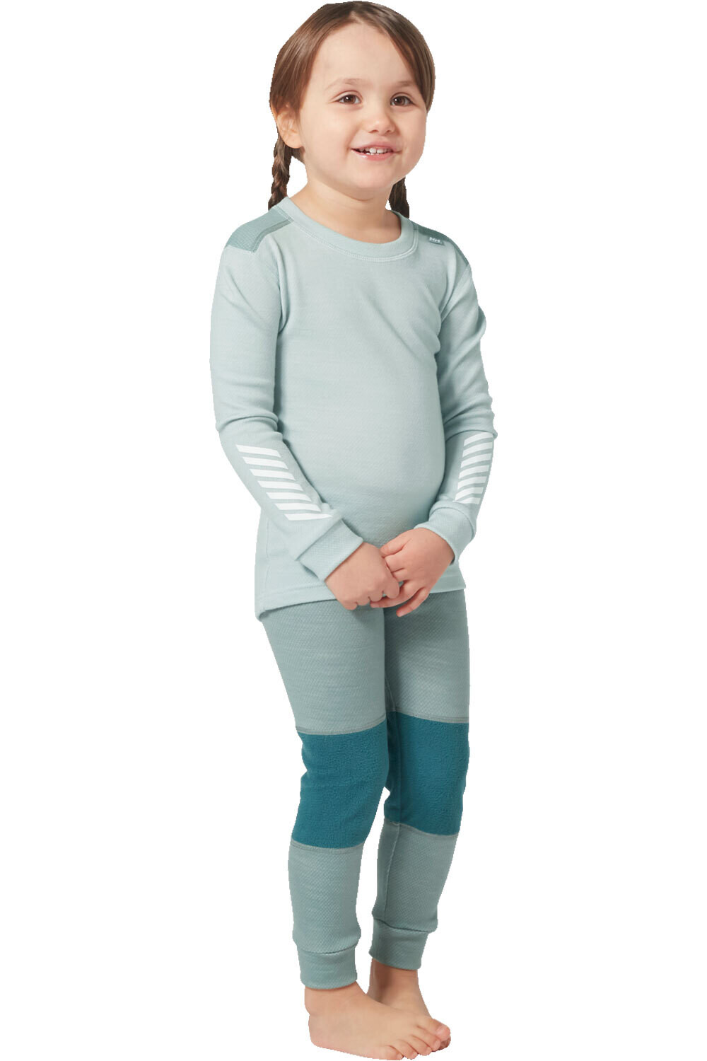 Helly Hansen ropa térmica niño K LIFA MERINO SET vista frontal