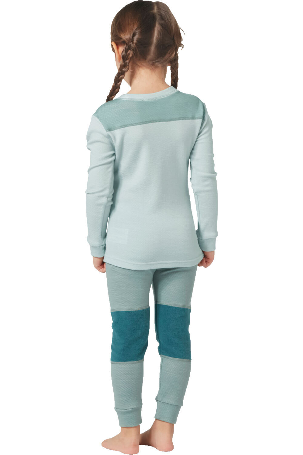 Helly Hansen ropa térmica niño K LIFA MERINO SET vista trasera