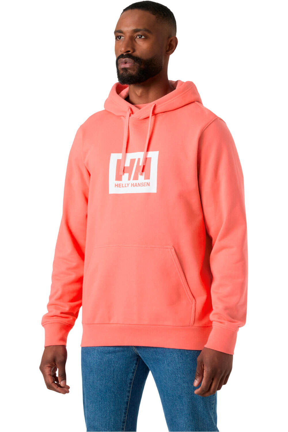 Helly Hansen sudadera hombre HH BOX HOODIE vista frontal