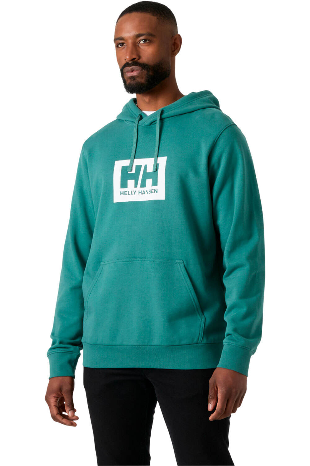 Helly Hansen sudadera hombre HH BOX HOODIE vista frontal