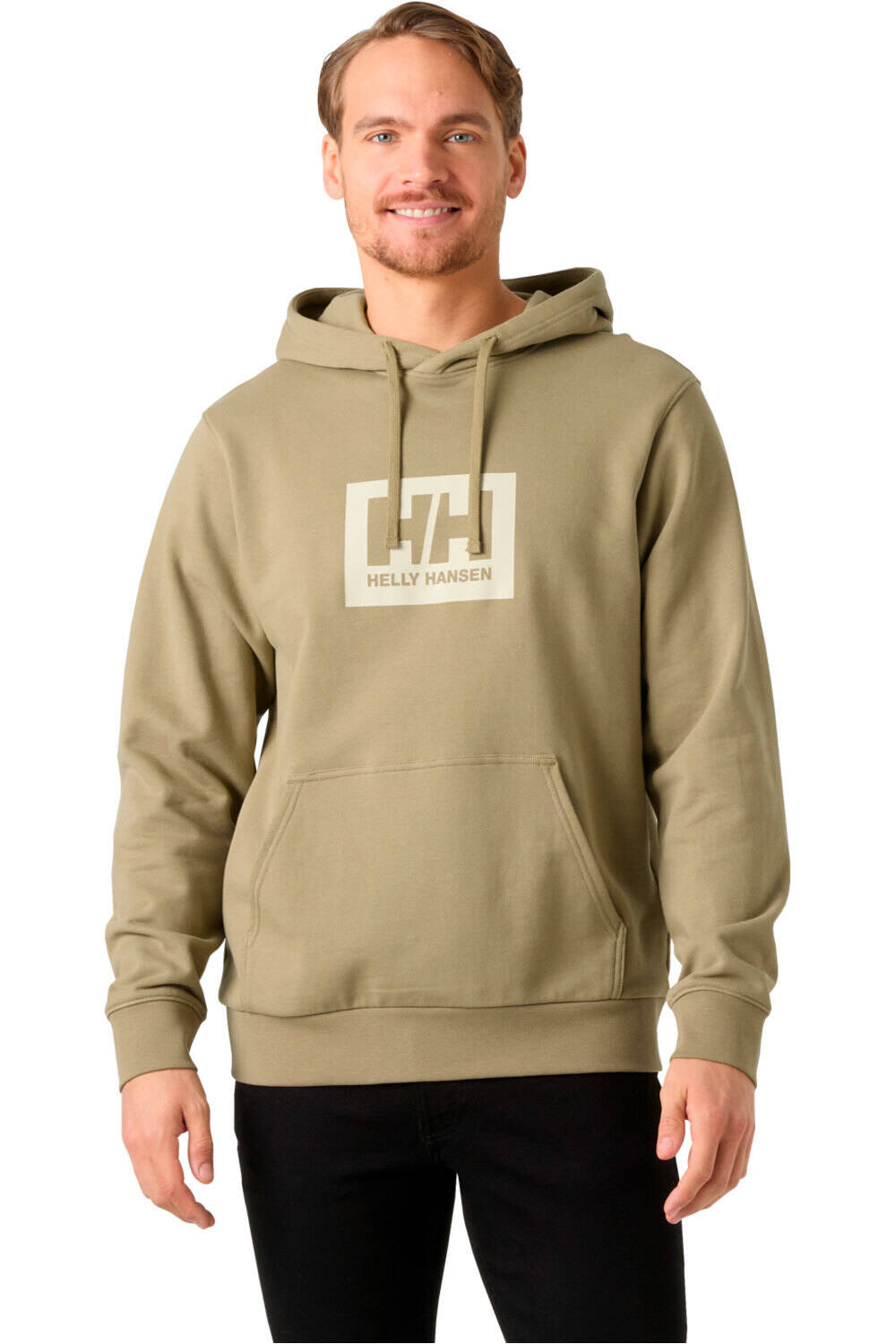 Helly Hansen sudadera hombre HH BOX HOODIE vista frontal