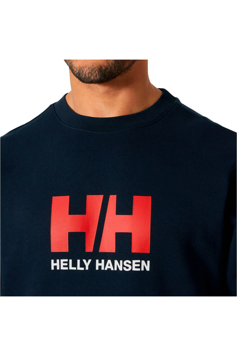 Helly Hansen sudadera hombre HH LOGO CREW SWEAT vista detalle