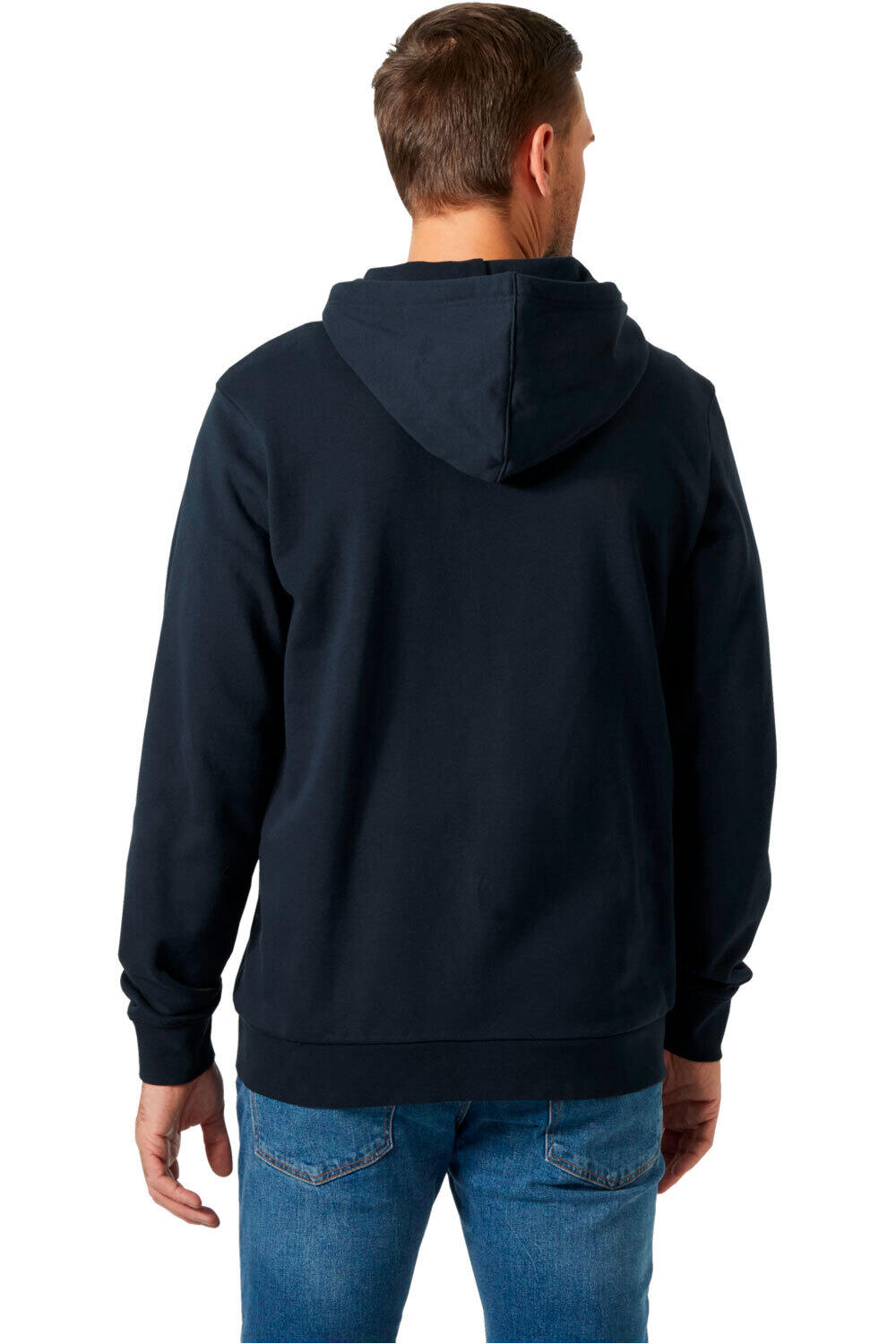 Helly Hansen sudadera hombre HH LOGO FZ HOODIE vista trasera