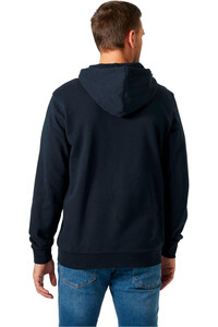 Helly Hansen sudadera hombre HH LOGO FZ HOODIE vista trasera