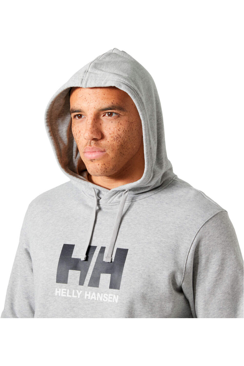 Helly Hansen sudadera hombre HH LOGO HOODIE 3.0 vista detalle