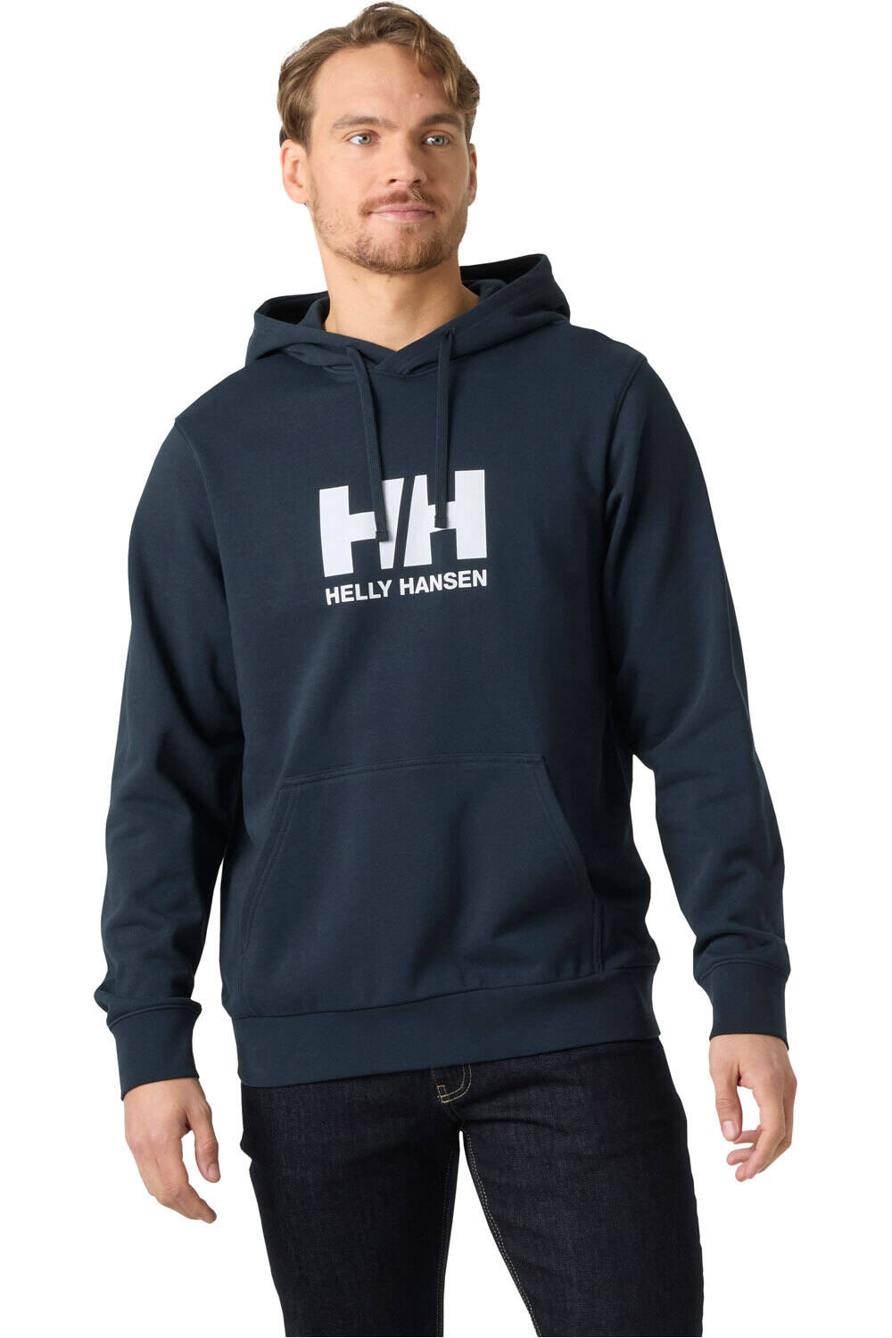 Helly Hansen sudadera hombre HH LOGO HOODIE vista frontal