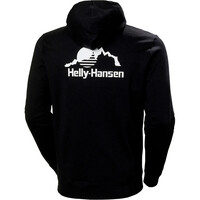 Helly Hansen sudadera hombre YU HOODIE 2.0 vista trasera