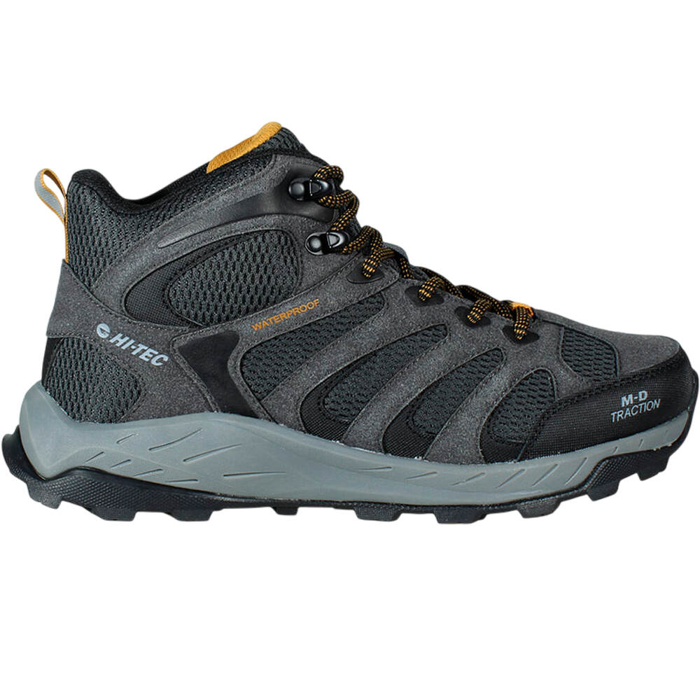 Hi Tec bota trekking hombre TRAIL SENDER MID WP lateral exterior