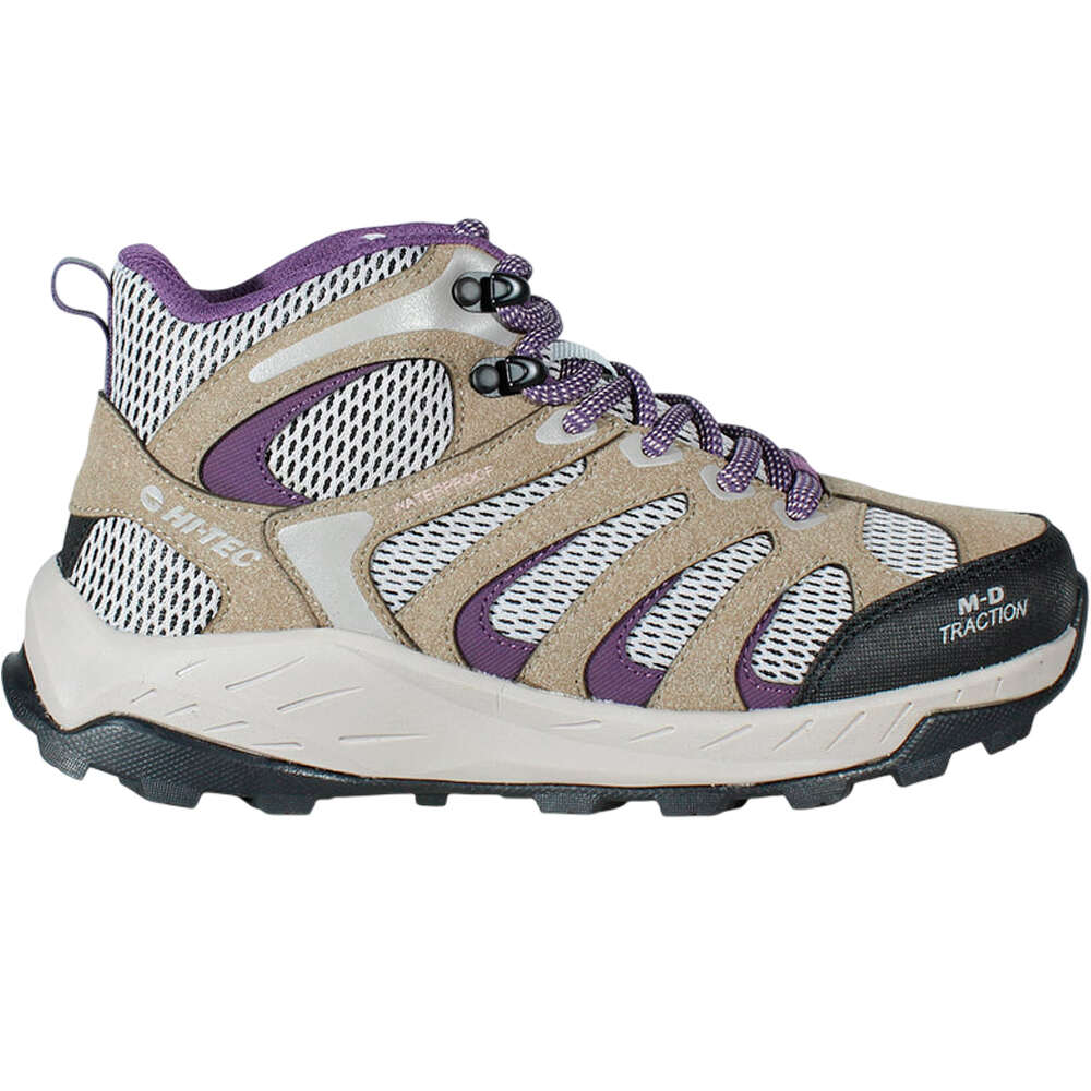 Hi Tec bota trekking mujer Trail Sender Mid WP Women lateral exterior
