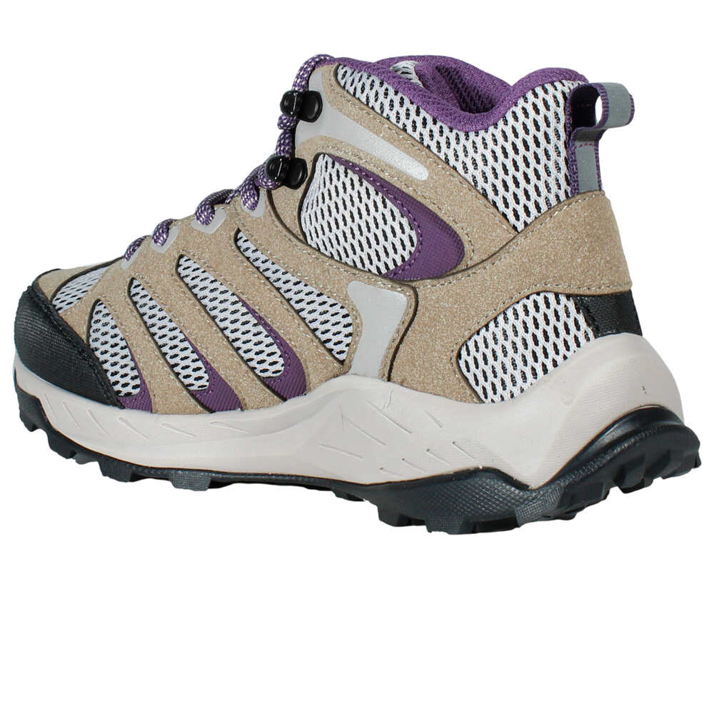 Hi Tec bota trekking mujer Trail Sender Mid WP Women vista trasera