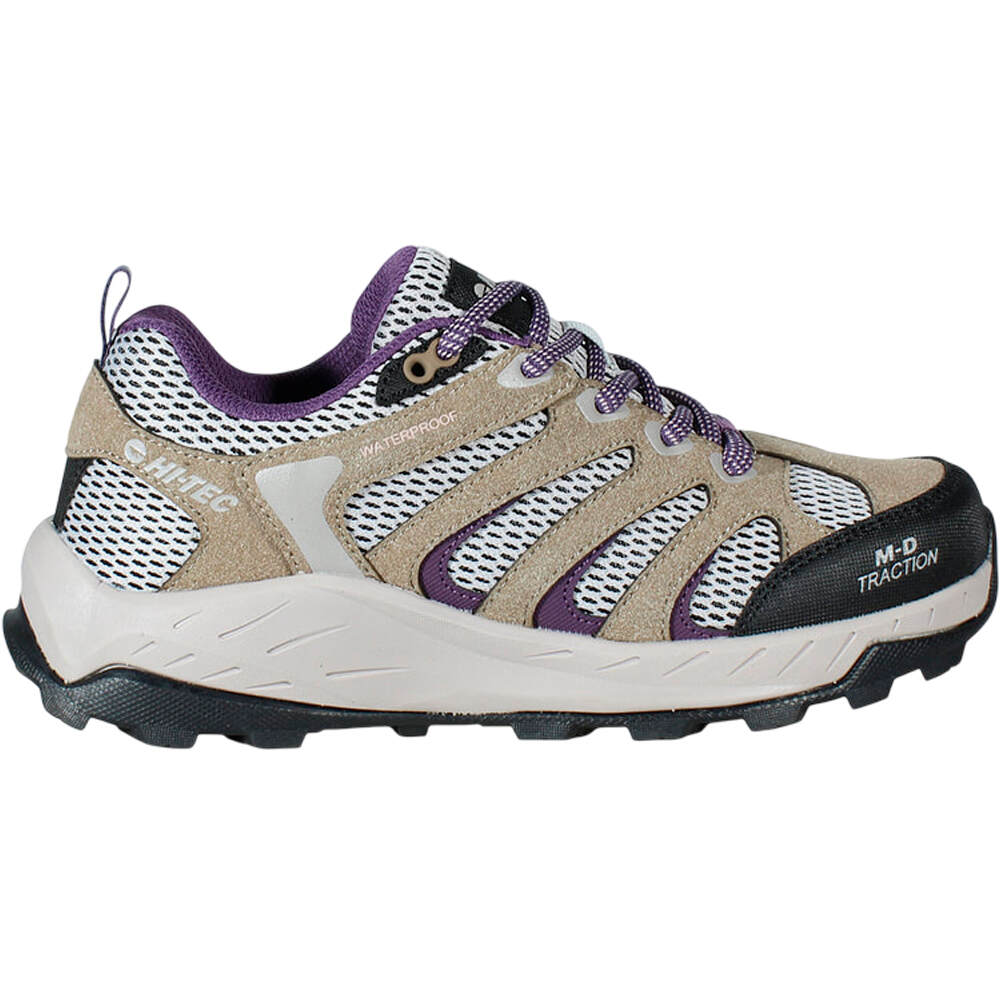 Hi Tec zapatilla trekking mujer TRAIL SENDER LOW WP WOMEN lateral exterior