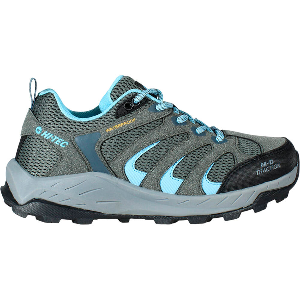Hi Tec zapatillas trail mujer Trail Sender Low WP Women lateral exterior