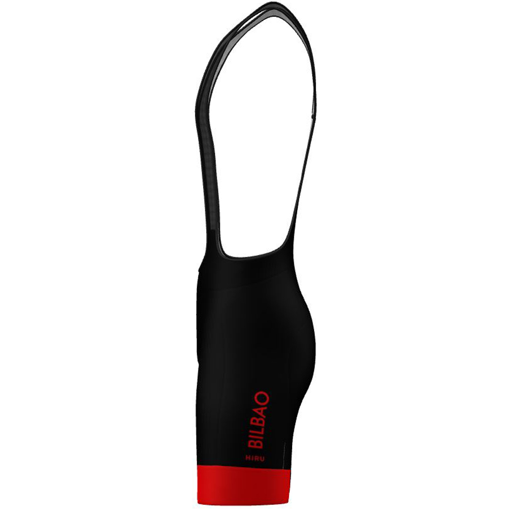 Hiru culotte corto hombre M CORE BIBSHORT OMEGA BILBAO vista detalle