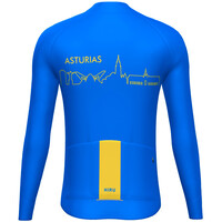 Hiru maillot manga larga hombre M CORE THERM LS JERSEY ASTURIAS vista trasera