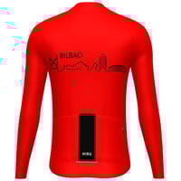 Hiru maillot manga larga hombre M CORE THERM LS JERSEY BILBAO vista trasera