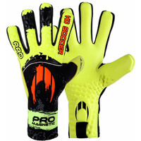 Ho Soccer guantes portero ADIKT PRO MAGNETIC LIME BLAST vista frontal