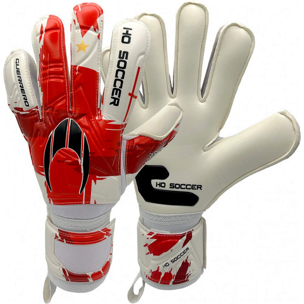 Ho Soccer guantes portero GUERRERO ONE PATRIOT ENGLAND vista frontal