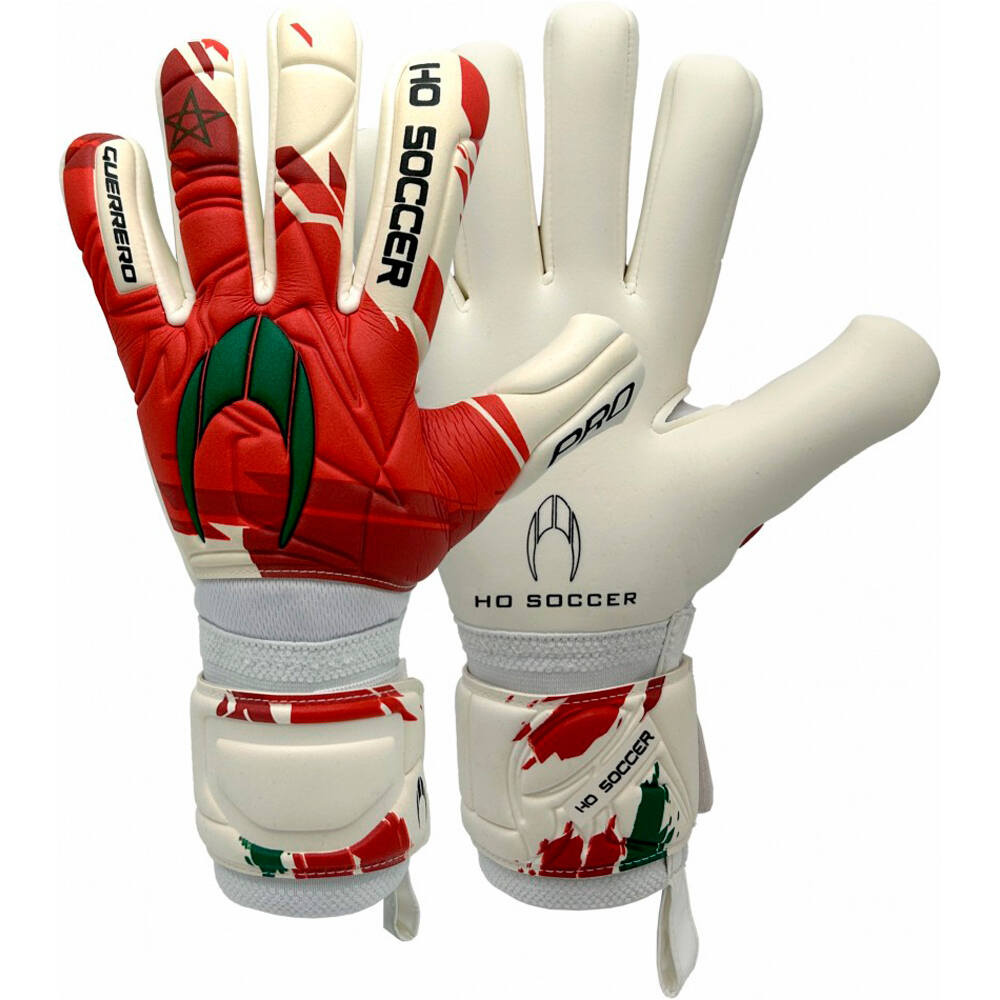 Ho Soccer guantes portero GUERRERO PRO PATRIOT MOROCCO vista frontal