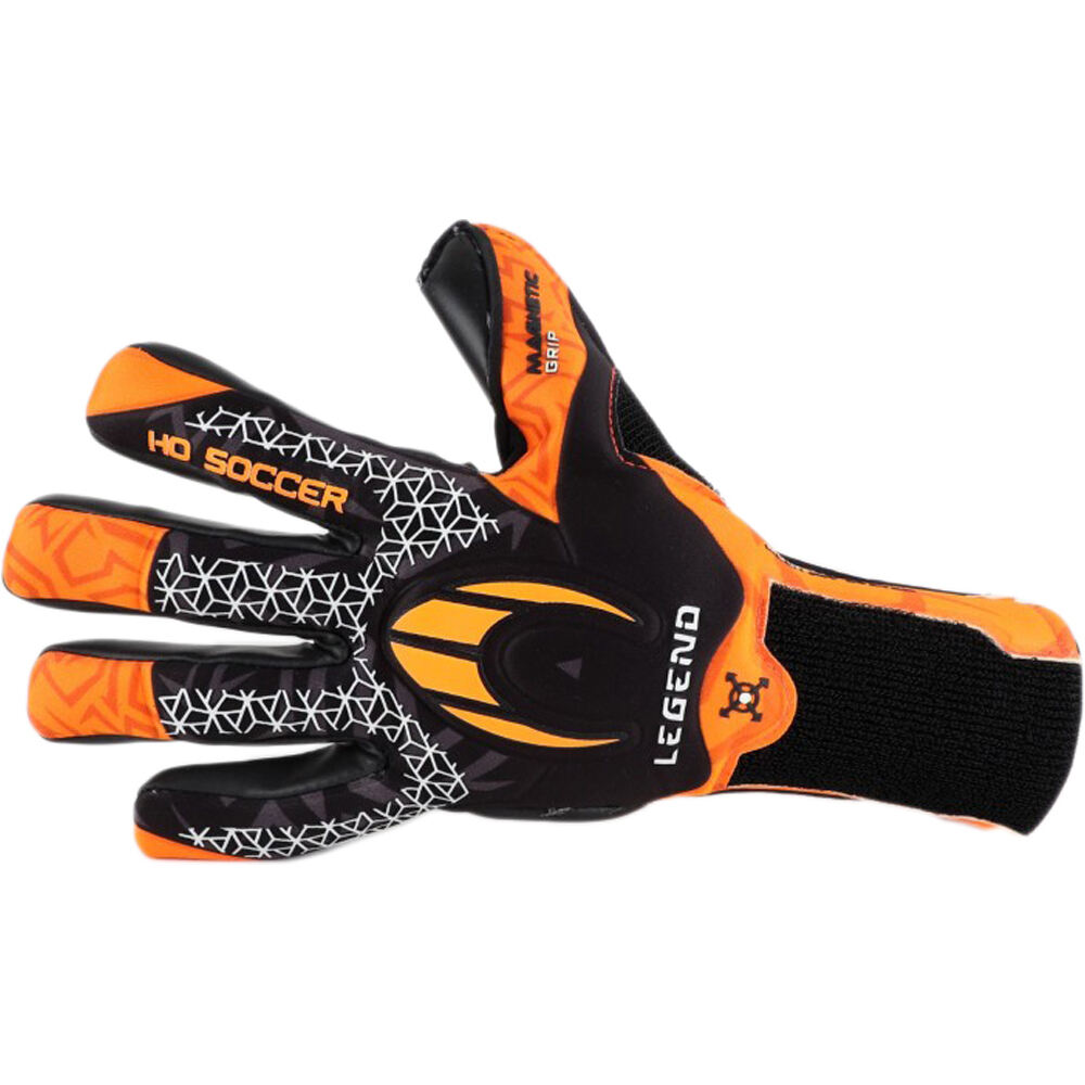 Ho Soccer guantes portero LEGEND III NG ORANGE SHADOW 03
